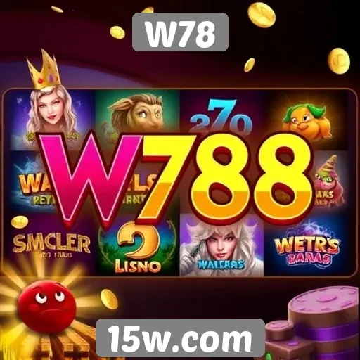 W78 oferece ampla variedade de jogos de cassino